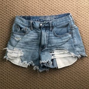 American Eagle Hi rise festival shorts